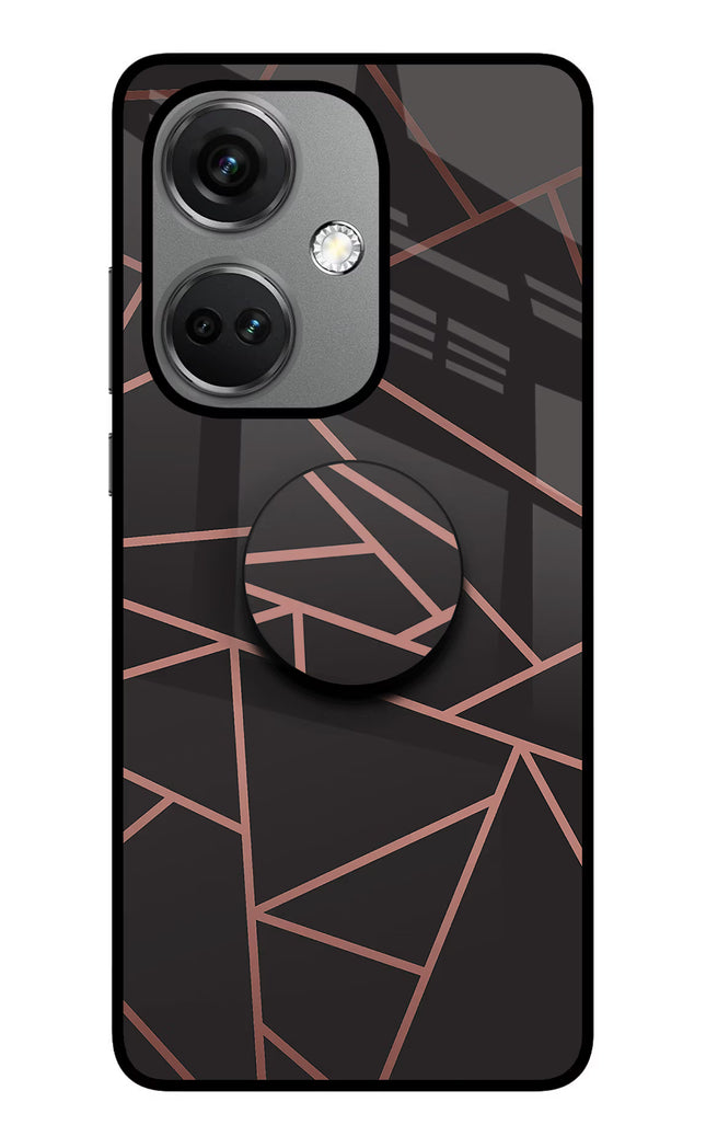 Geometric Pattern OnePlus Nord CE 3 5G Glass Case