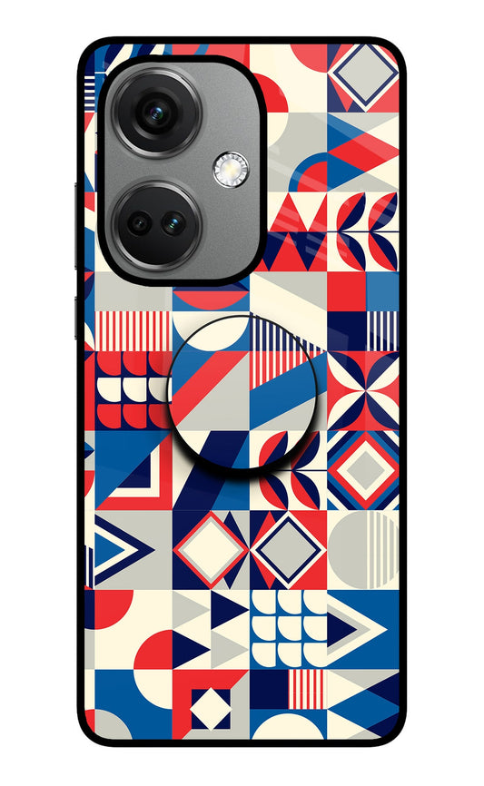 Colorful Pattern OnePlus Nord CE 3 5G Glass Case