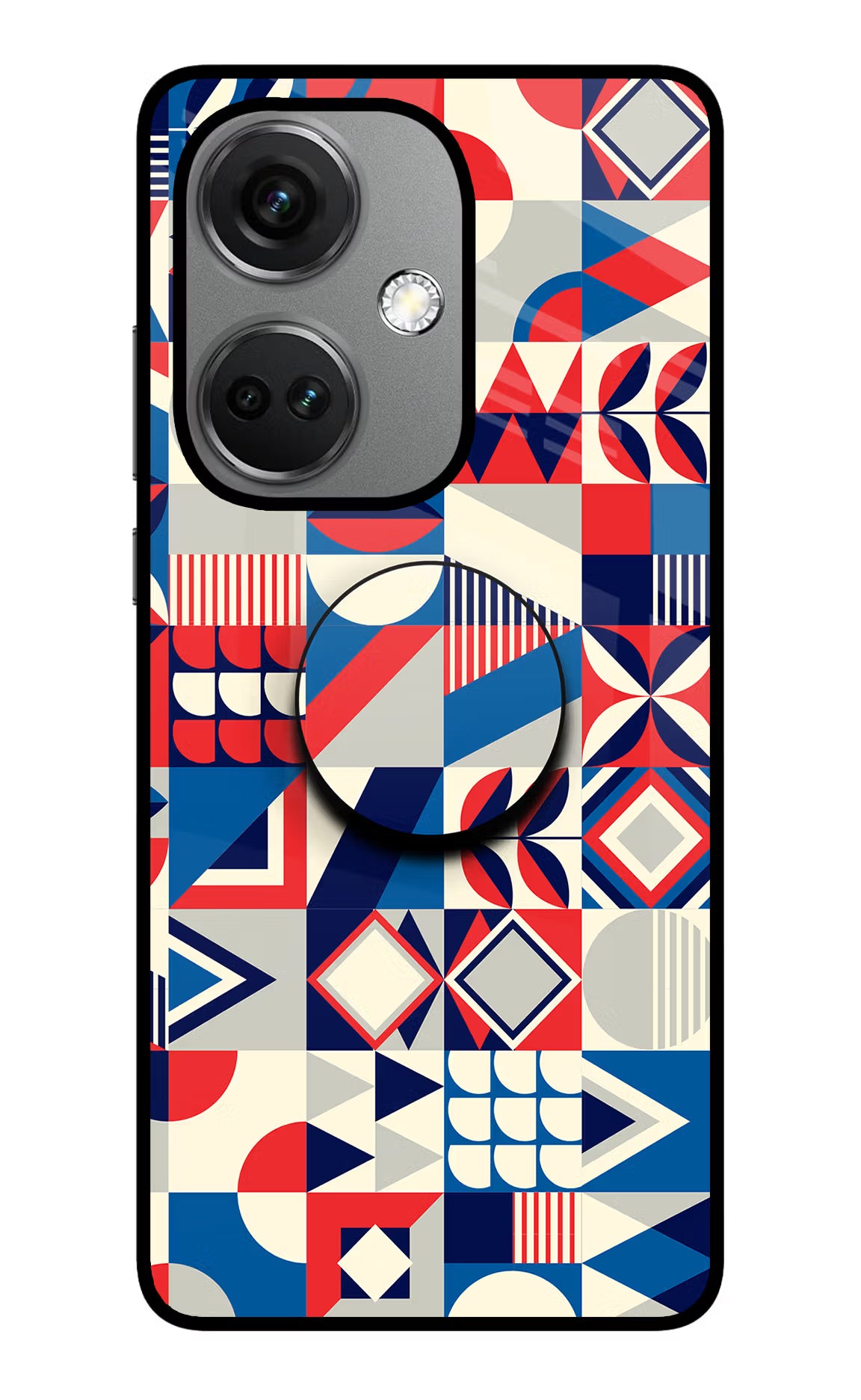 Colorful Pattern OnePlus Nord CE 3 5G Glass Case