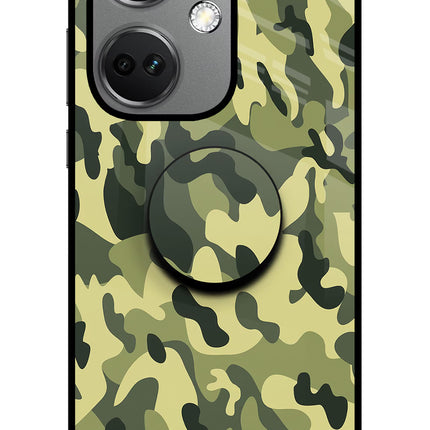 Camouflage OnePlus Nord CE 3 5G Glass Case