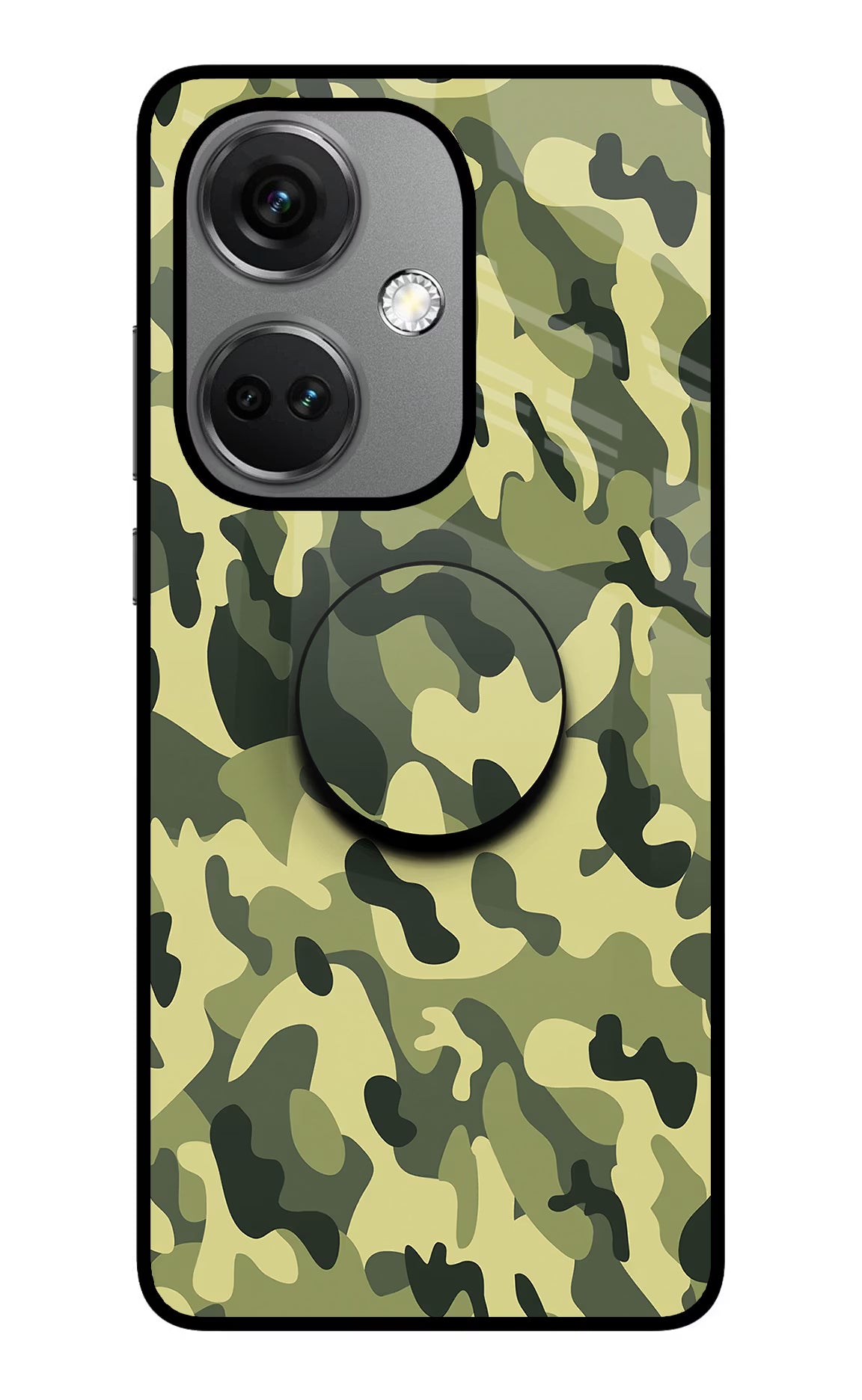 Camouflage OnePlus Nord CE 3 5G Pop Case by Casekaro