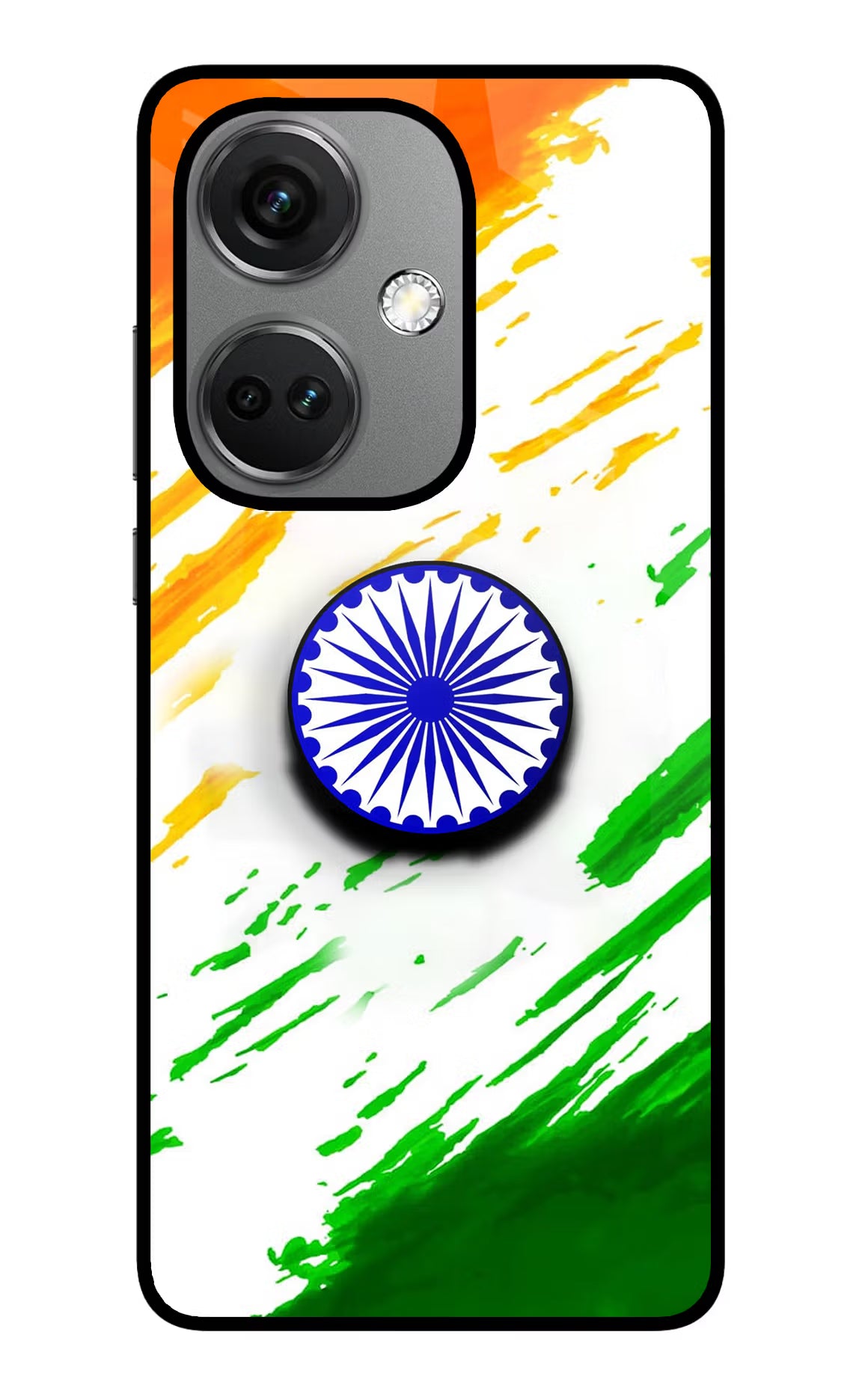 Indian Flag Ashoka Chakra OnePlus Nord CE 3 5G Pop Case by Casekaro