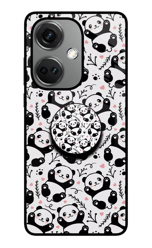 Cute Panda OnePlus Nord CE 3 5G Glass Case