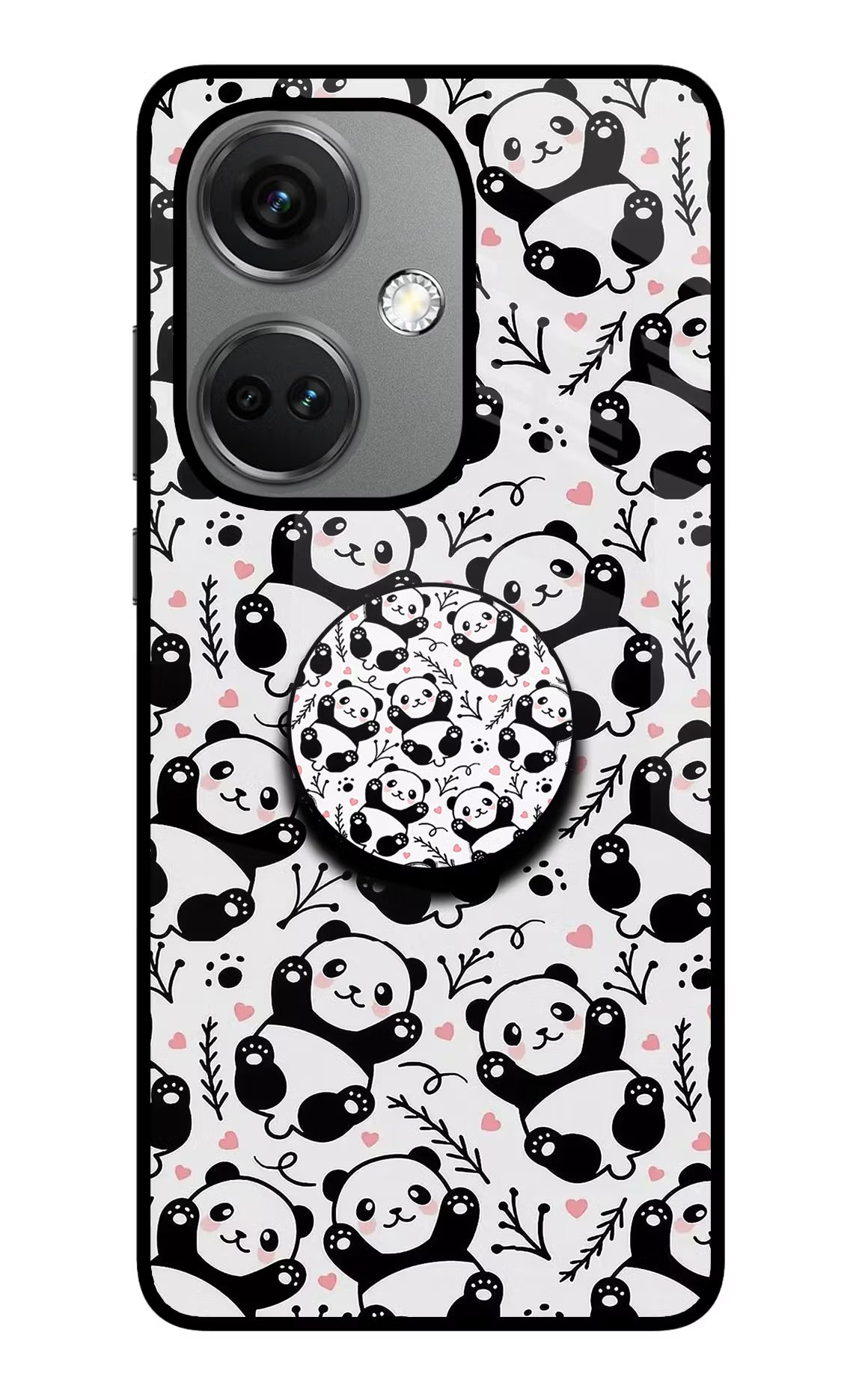 Cute Panda OnePlus Nord CE 3 5G Pop Case by Casekaro
