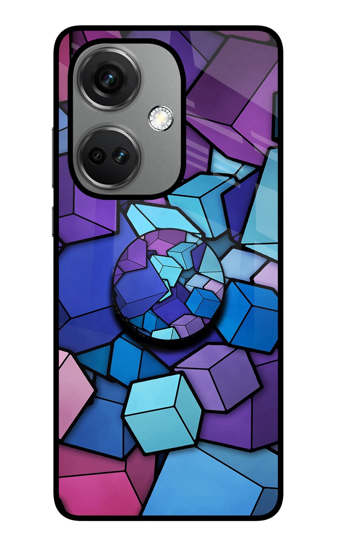 Cubic Abstract OnePlus Nord CE 3 5G Pop Case