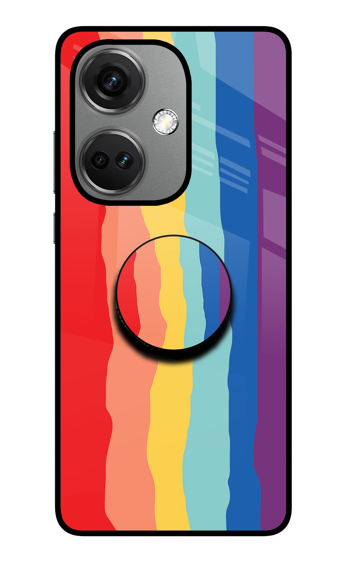 Rainbow OnePlus Nord CE 3 5G Glass Case