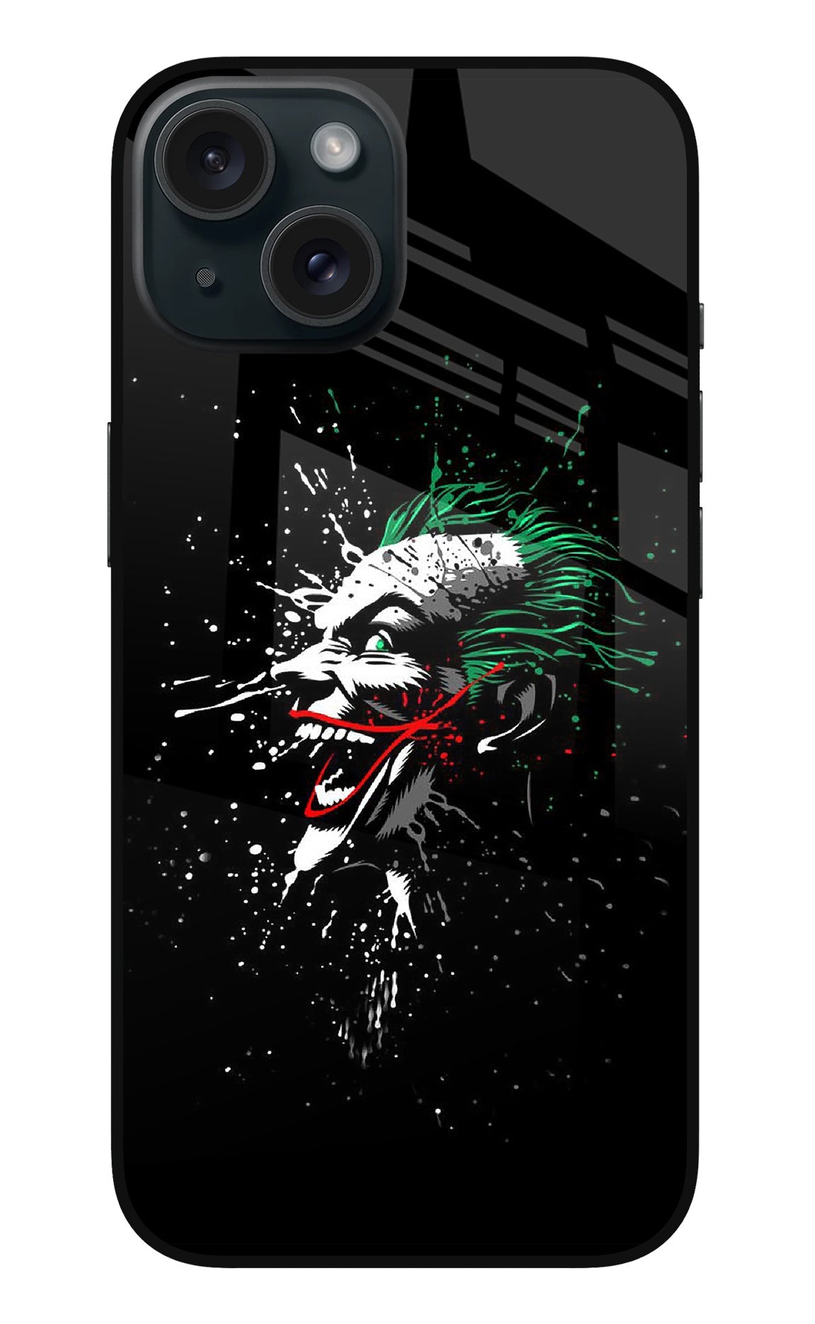 Joker iPhone 15 Glass Case