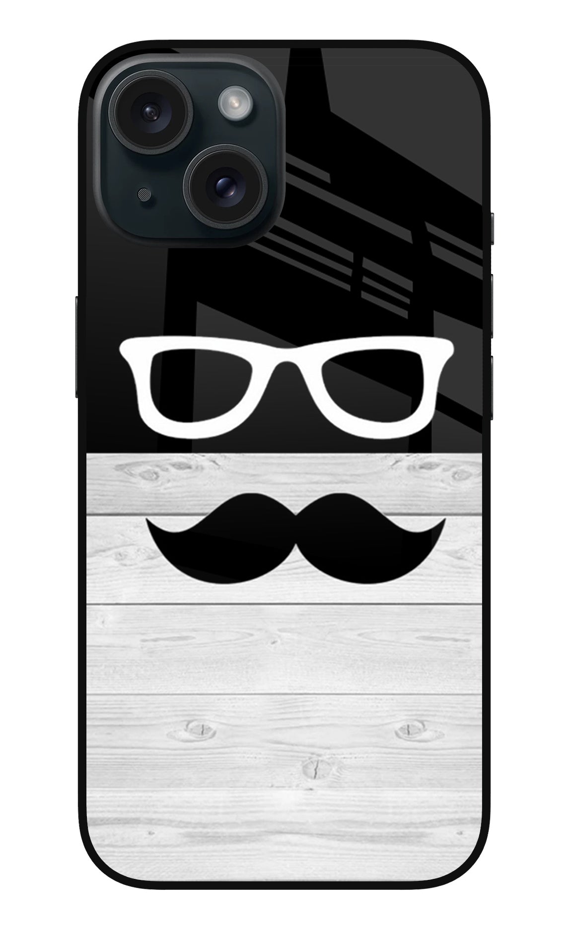 Mustache iPhone 15 Back Cover