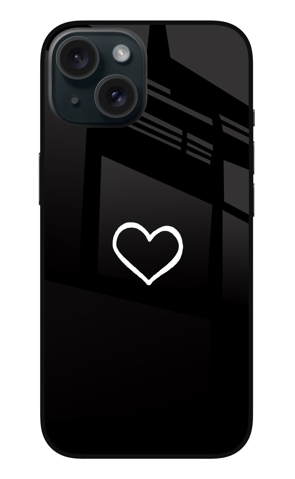 Heart iPhone 15 Back Cover