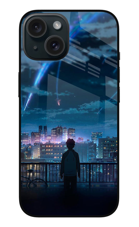Anime iPhone 15 Glass Case