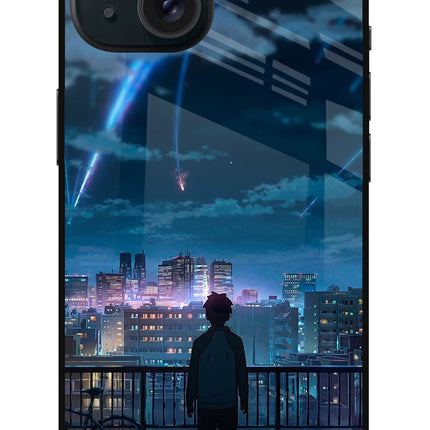 Anime iPhone 15 Glass Case