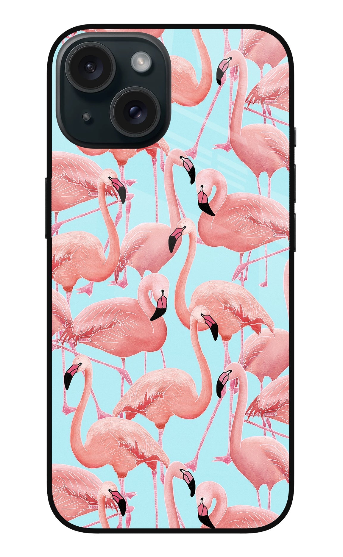 Flamboyance iPhone 15 Glass Case