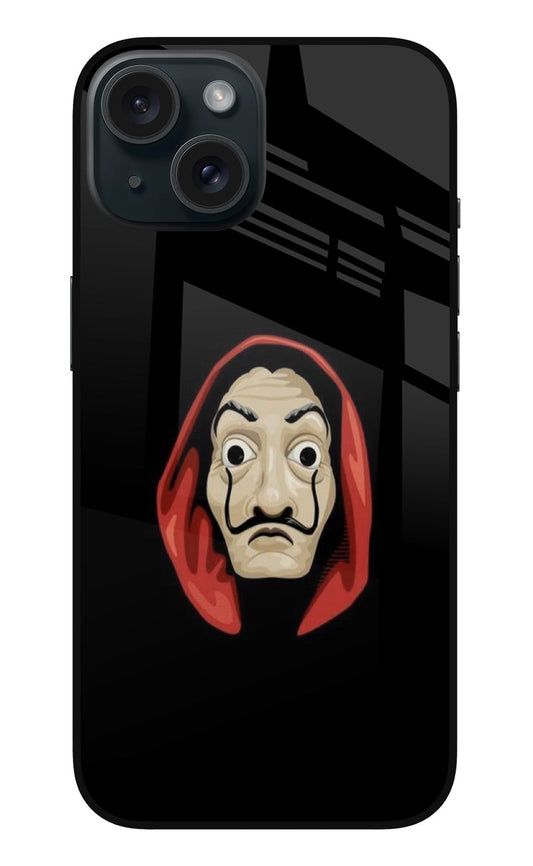 Money Heist iPhone 15 Glass Case