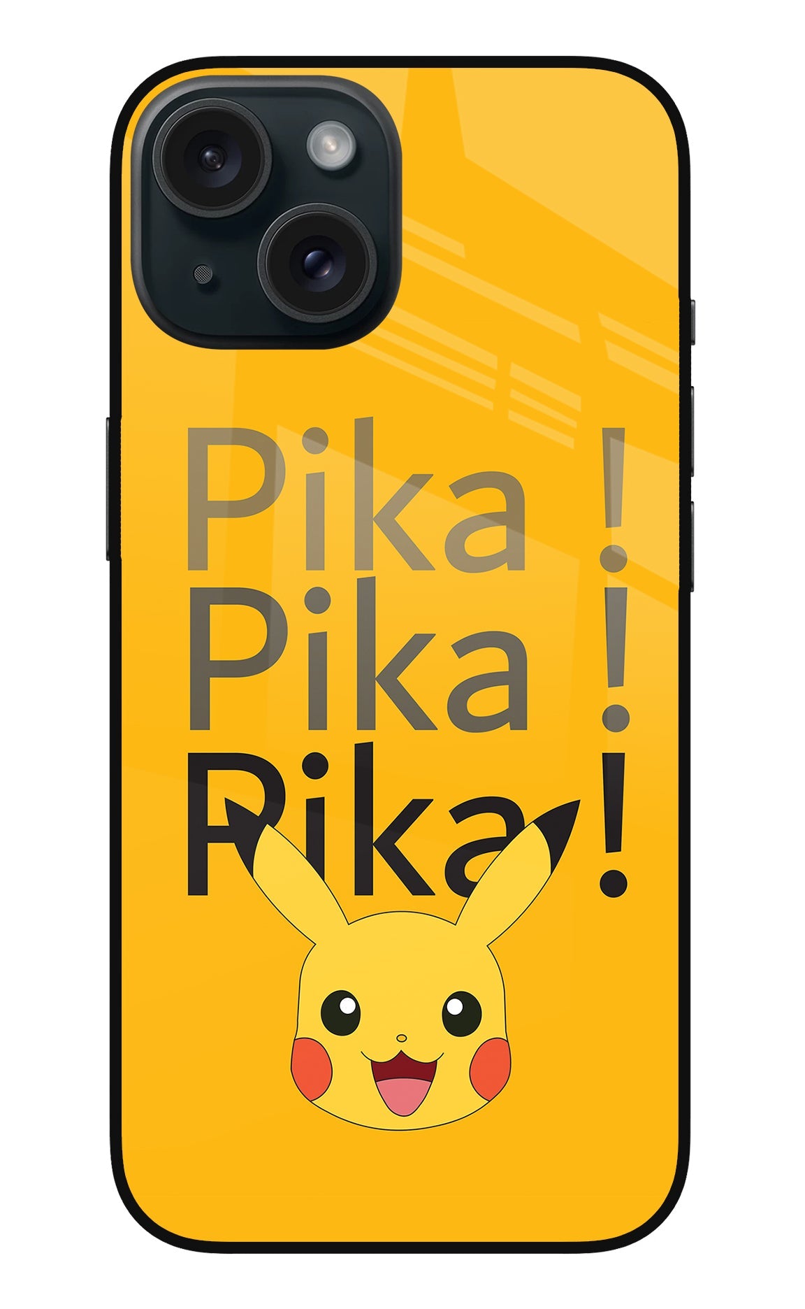 Pika Pika iPhone 15 Glass Case