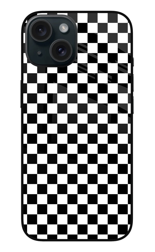 Chess Board iPhone 15 Glass Case