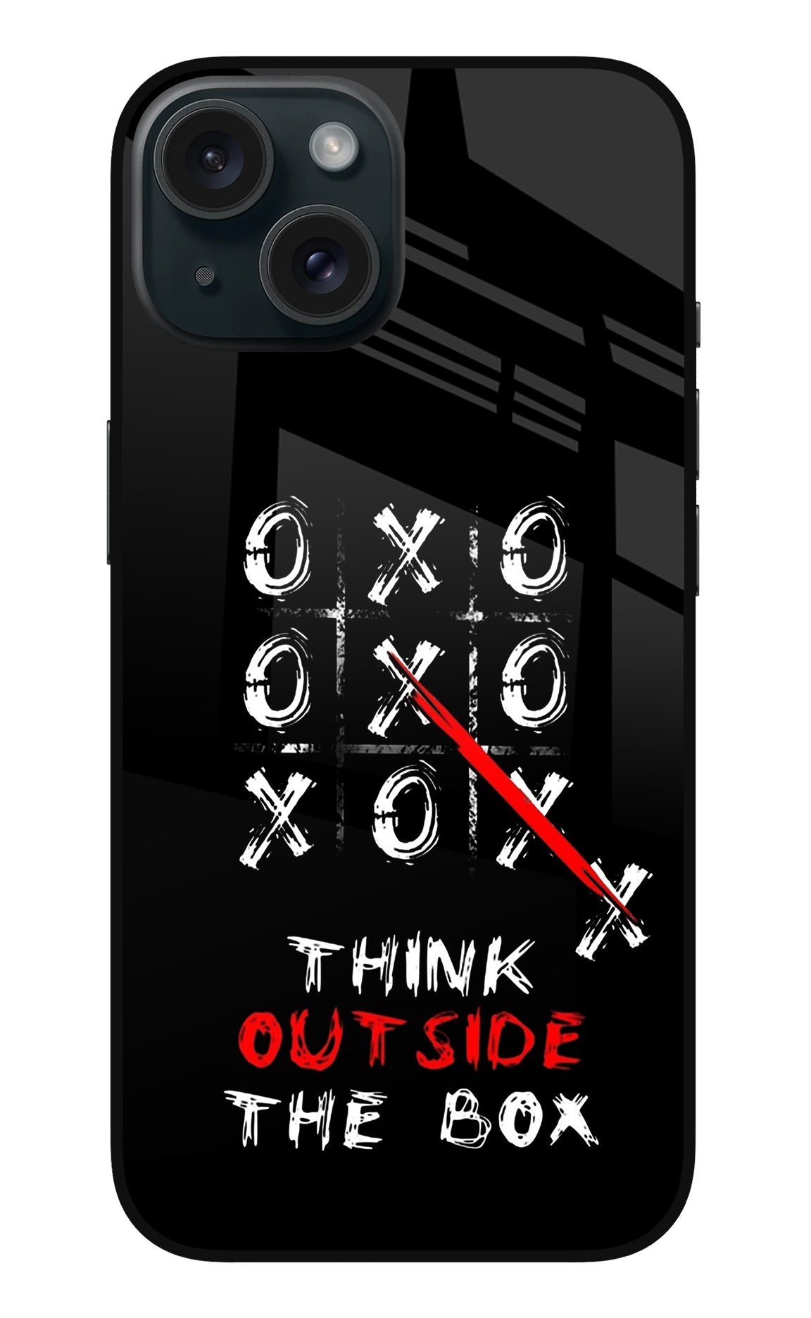 Think out of the BOX iPhone 15 Back Cover