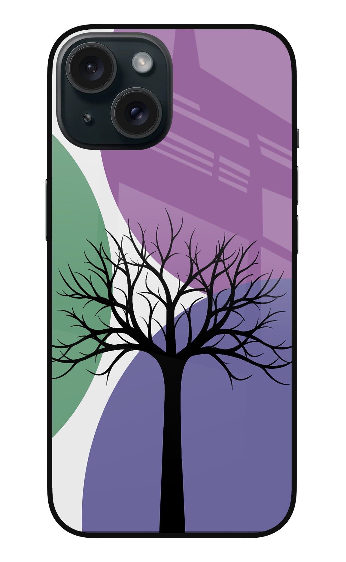 Tree Art iPhone 15 Back Cover