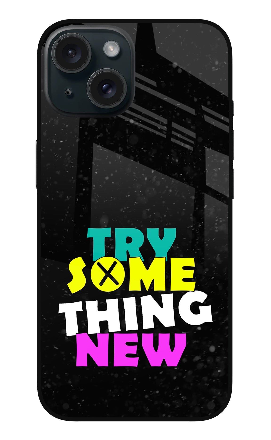 Try Something New iPhone 15 Back Cover