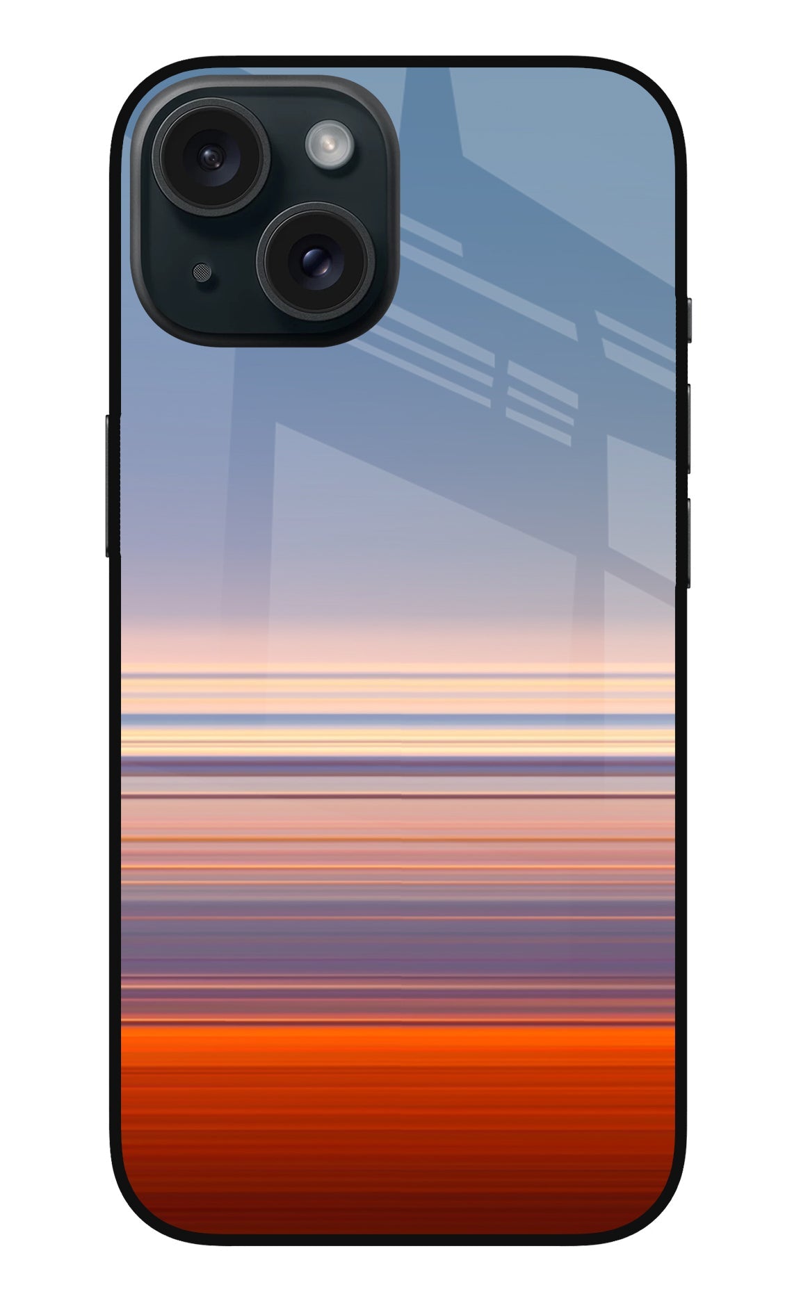 Morning Colors iPhone 15 Glass Case