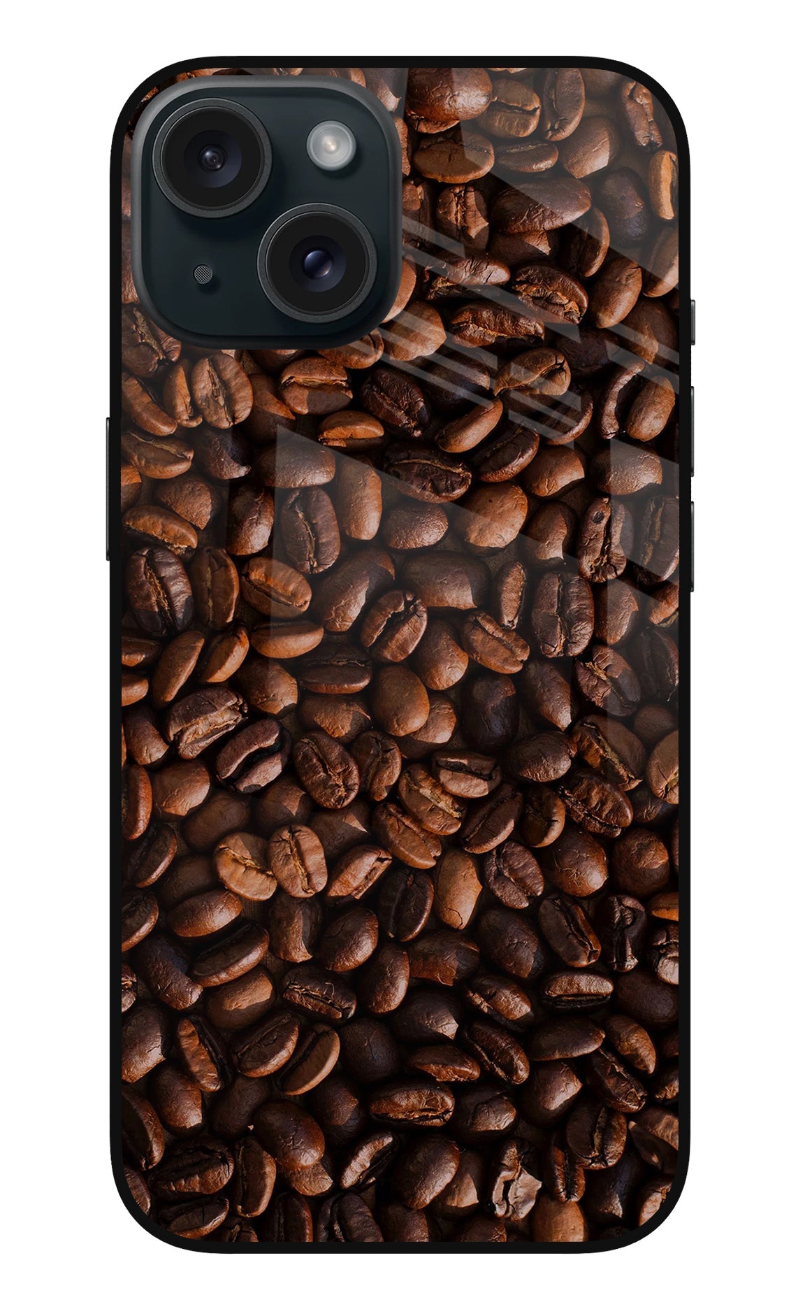 Coffee Beans iPhone 15 Glass Case