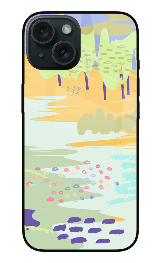 Scenery iPhone 15 Glass Case