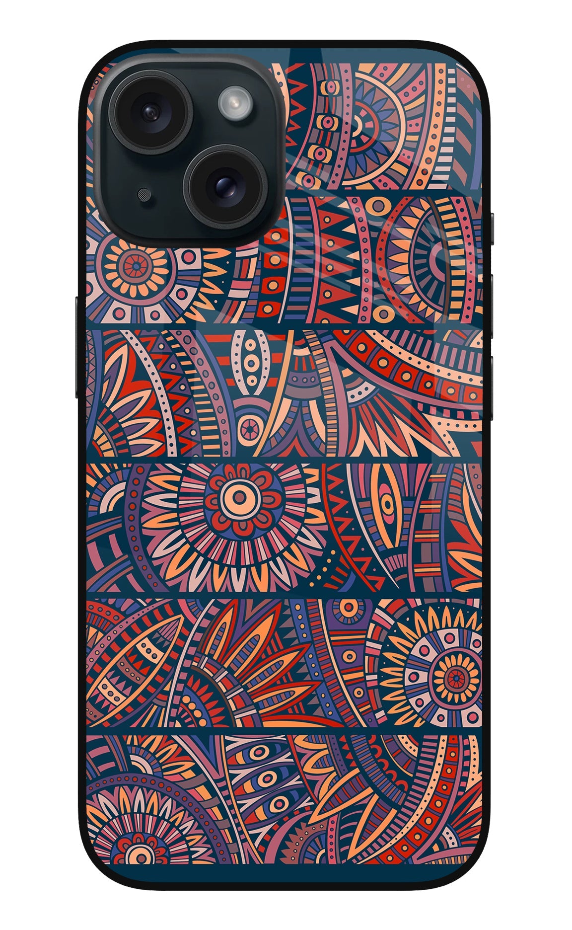 African Culture Design iPhone 15 Back Cover