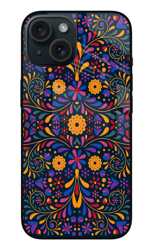 Mexican Art iPhone 15 Glass Case