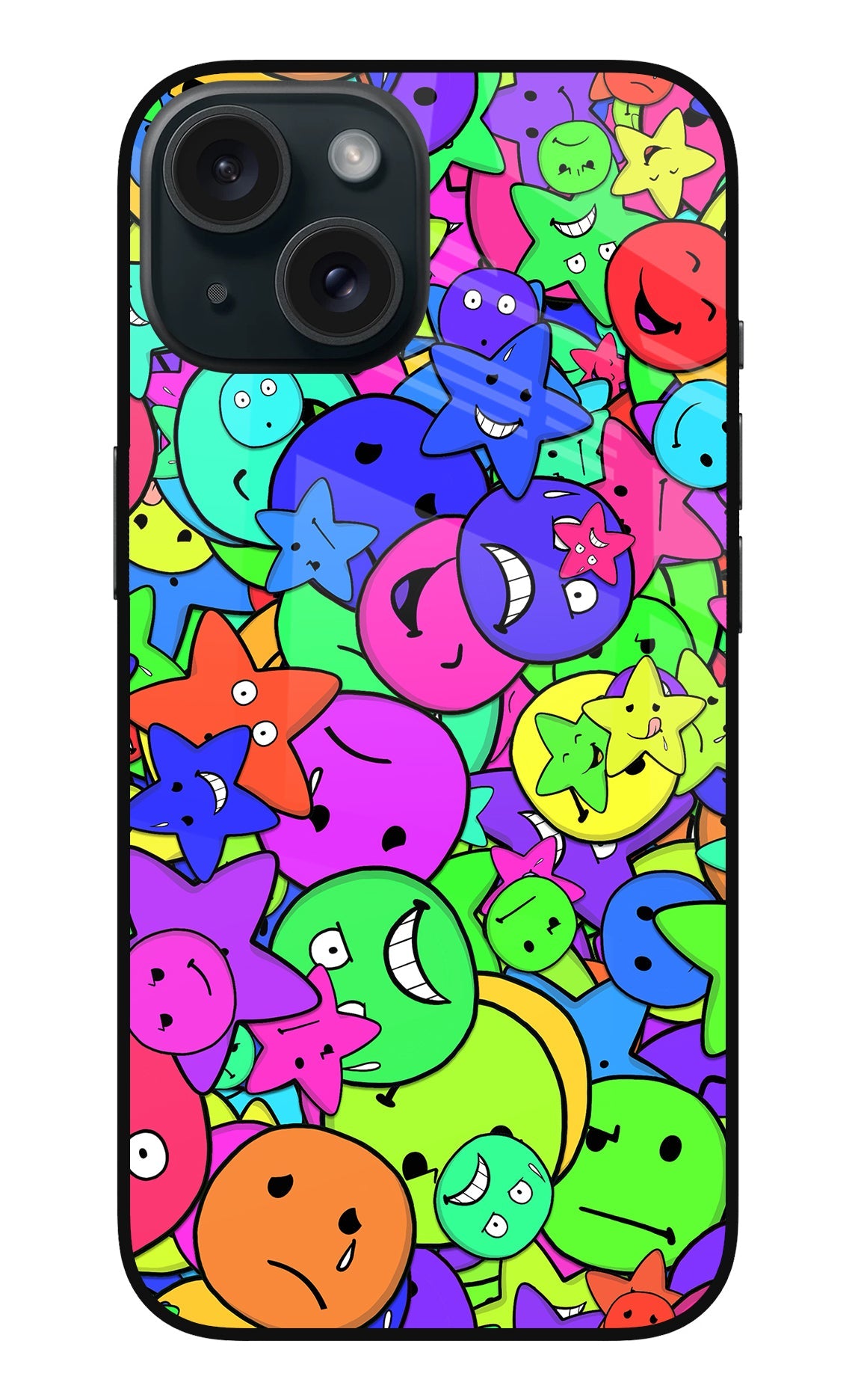 Fun Doodle iPhone 15 Back Cover