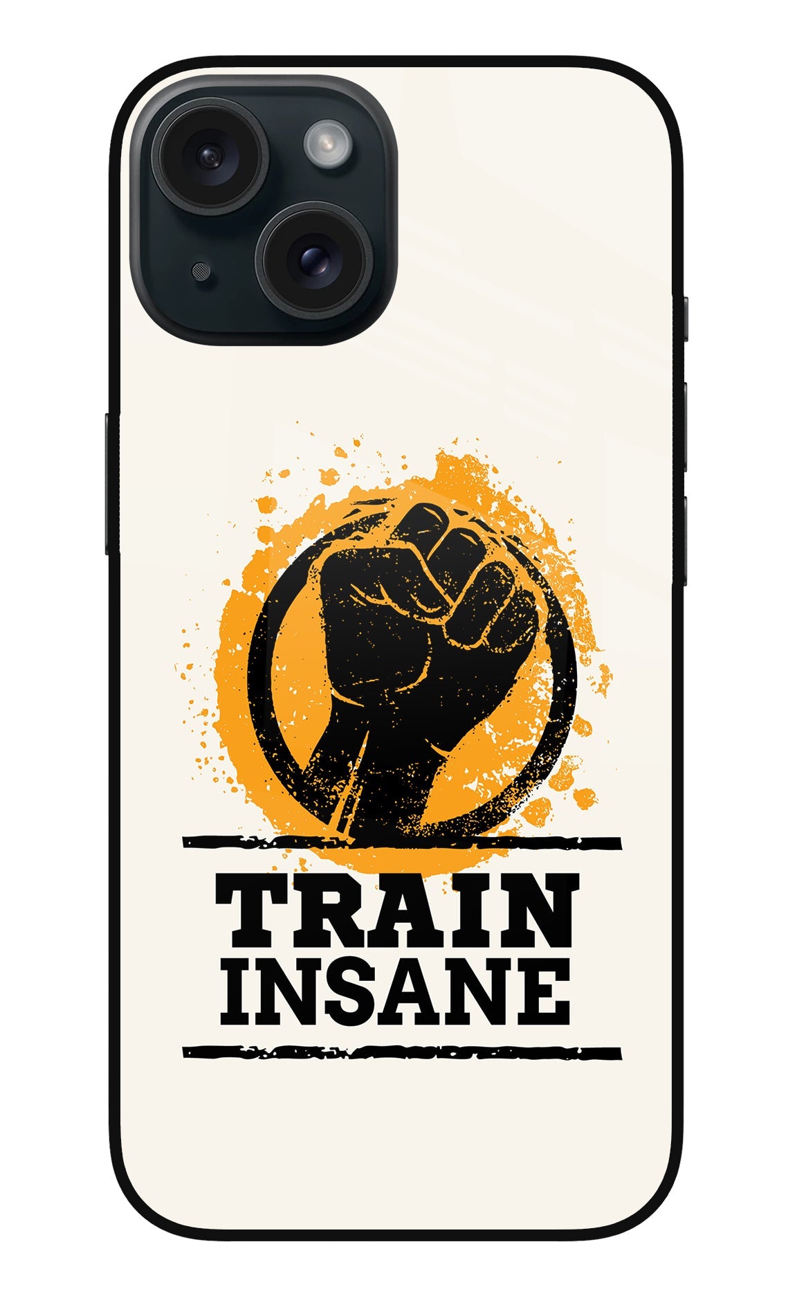 Train Insane iPhone 15 Glass Case