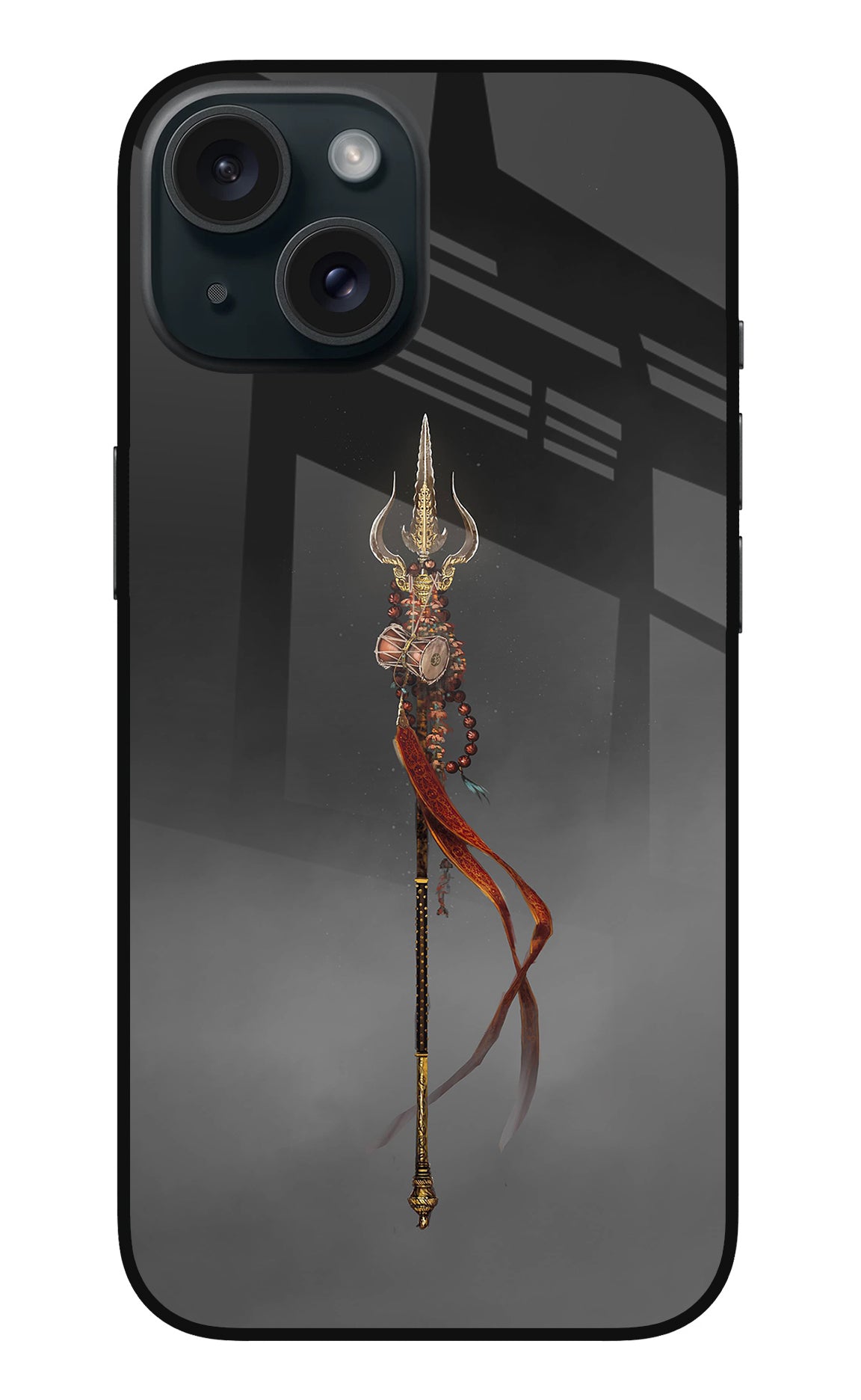 Shiv Trishul iPhone 15 Back Cover