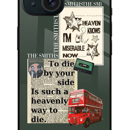 The Smiths iPhone 15 Glass Case