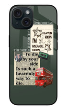 The Smiths iPhone 15 Glass Case