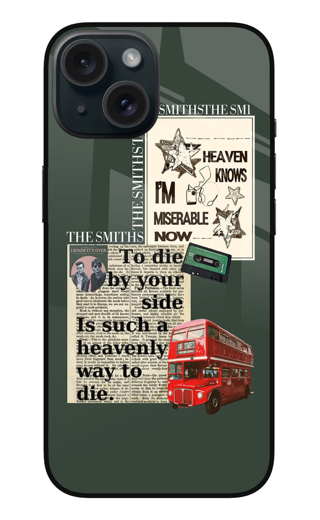 The Smiths iPhone 15 Glass Case