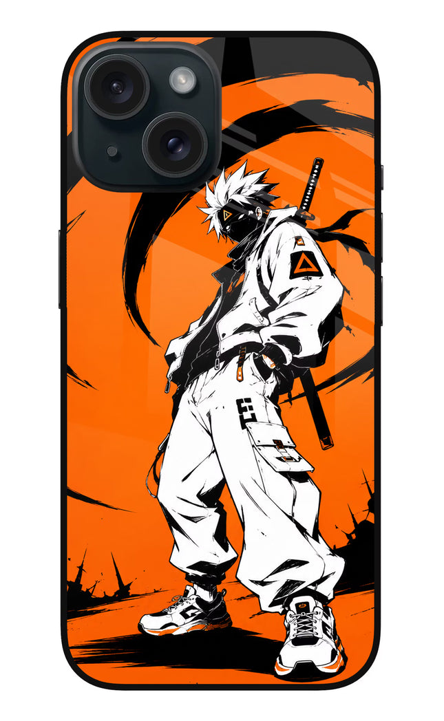 Street Samurai  iPhone 15 Glass Case