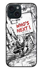 Who's Next iPhone 15 Glass Case