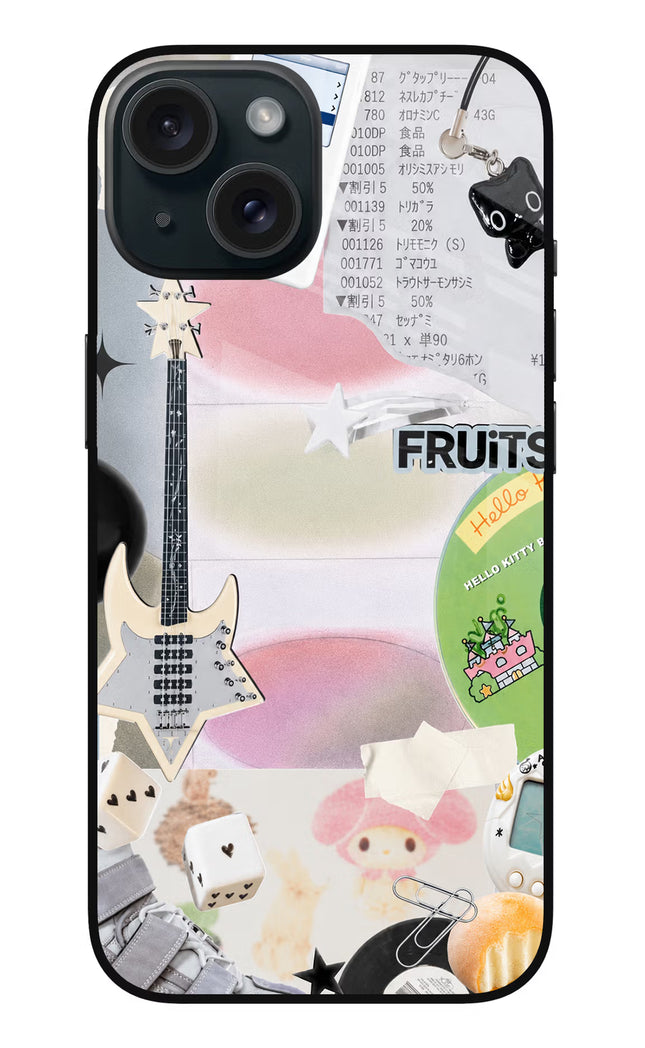 Softcore case iPhone 15 Glass Case