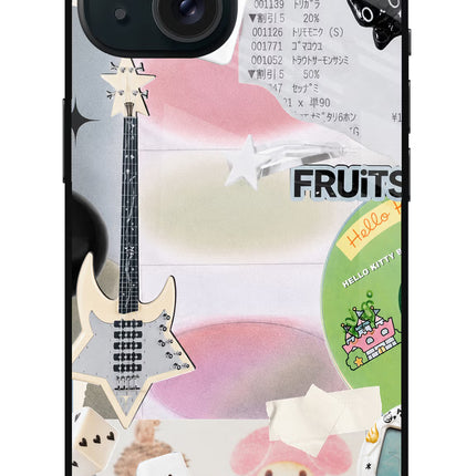 Softcore case iPhone 15 Glass Case Back Cover by Casekaro