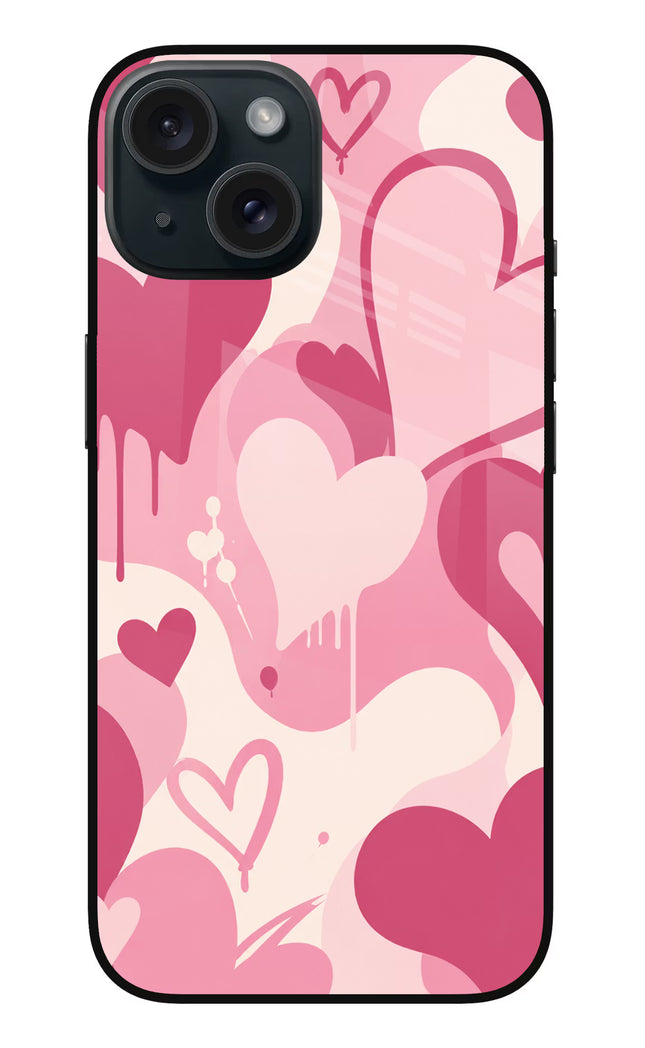 Hearty case iPhone 15 Glass Case