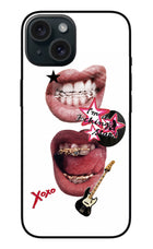 Rockstar iPhone 15 Glass Case
