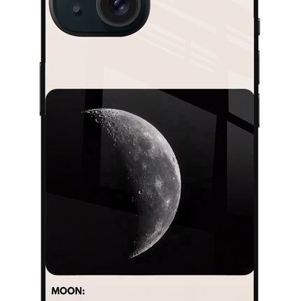 Moon Phase iPhone 15 Glass Case