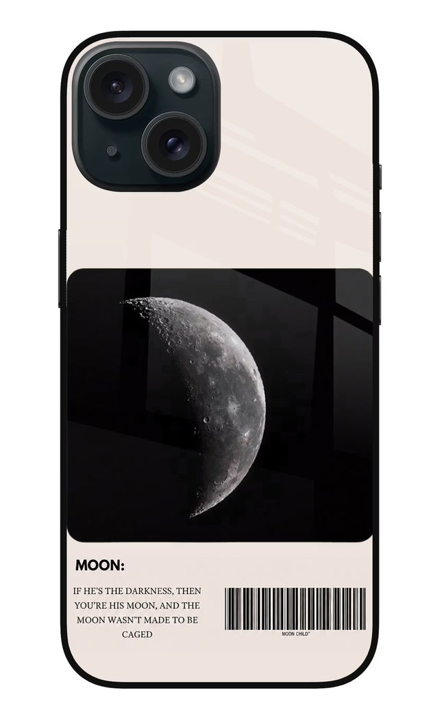 Moon Phase iPhone 15 Glass Case