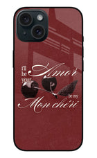 Velvet Cherry iPhone 15 Glass Case