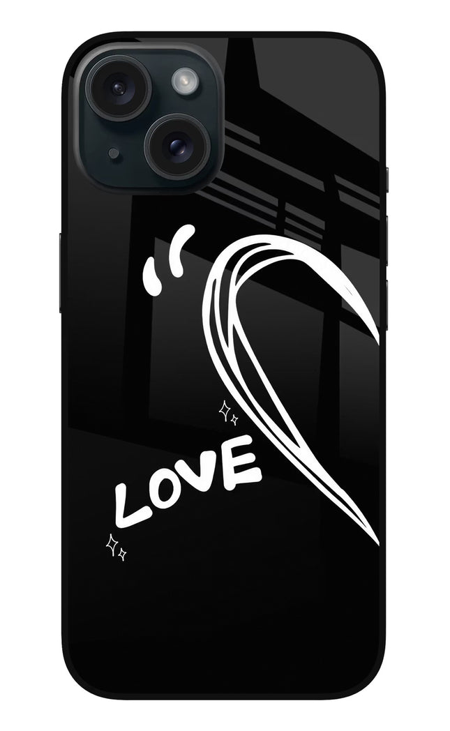 Love Line iPhone 15 Glass Case