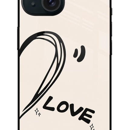 Soul Line iPhone 15 Glass Case