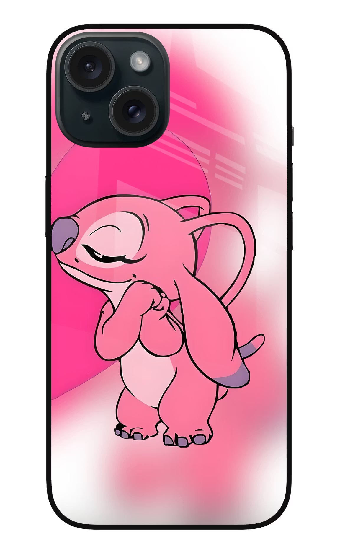 Angel Hug iPhone 15 Glass Case