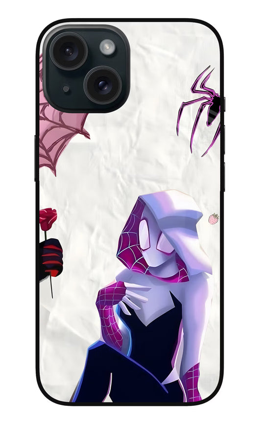 Gwen Verse iPhone 15 Glass Case
