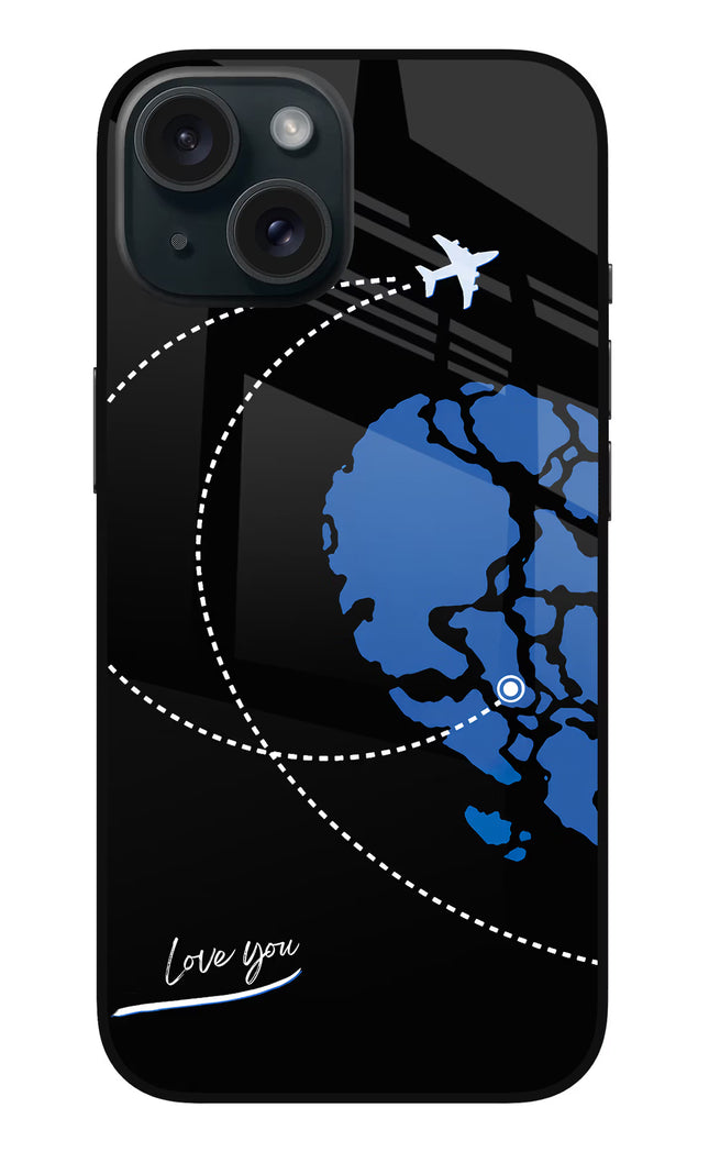 Love Orbit iPhone 15 Glass Case