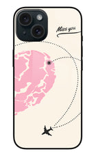 Miss Orbit iPhone 15 Glass Case