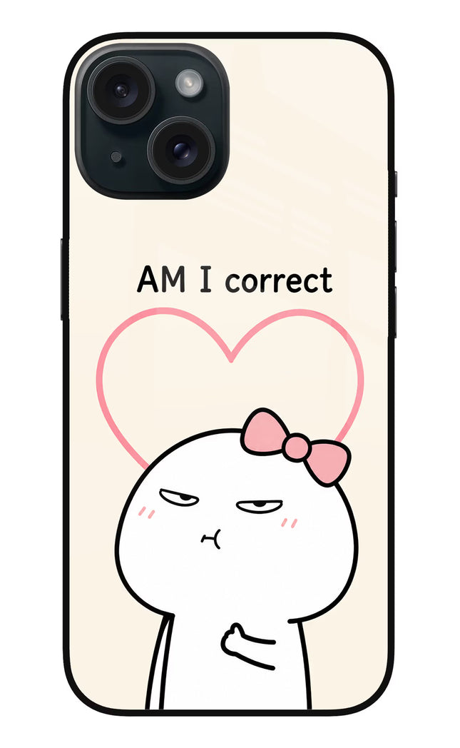Always Right iPhone 15 Glass Case
