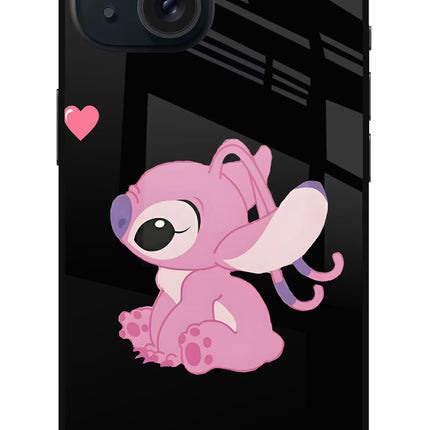 Angel Crush iPhone 15 Glass Case